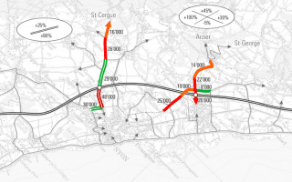 Nyon (VD) - Autoroute